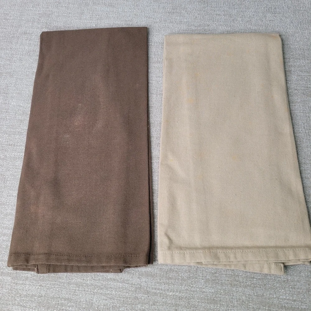 Fall Thanksgiving Wheat Stalks Embroidered Cotton Kitchen Towels Karis Set of 4